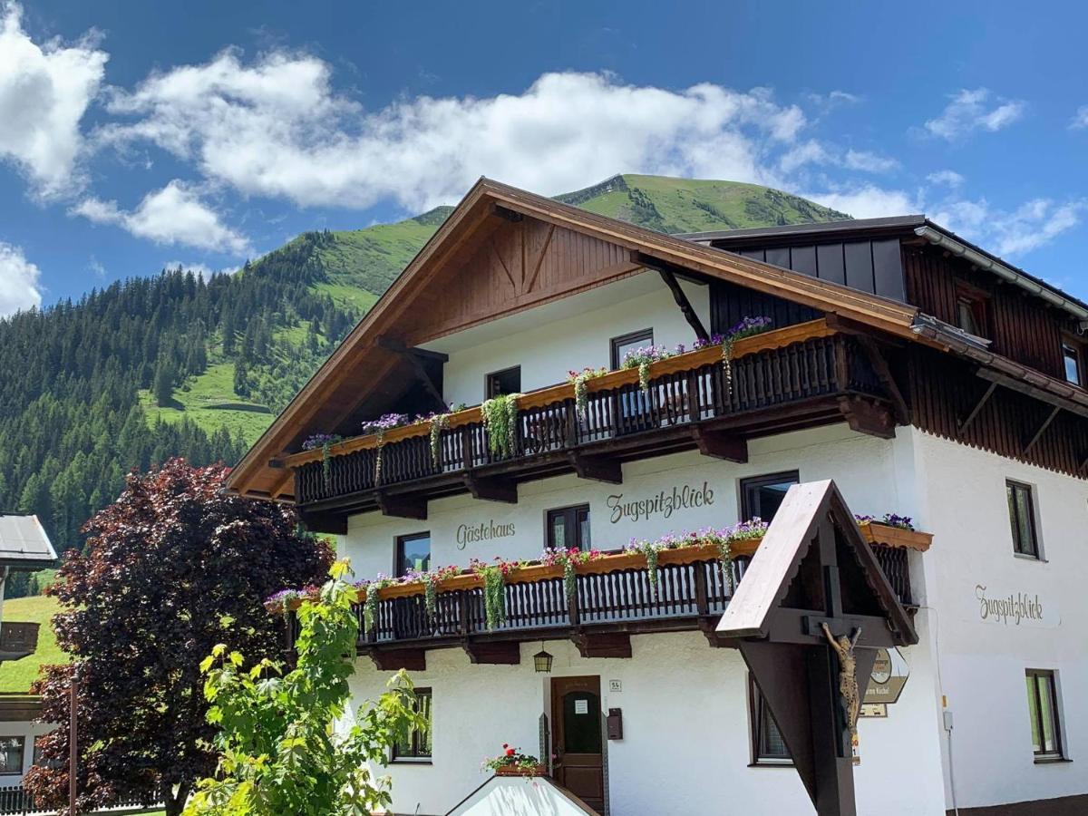 Gaestehaus Zugspitzblick Berwang Dış mekan fotoğraf